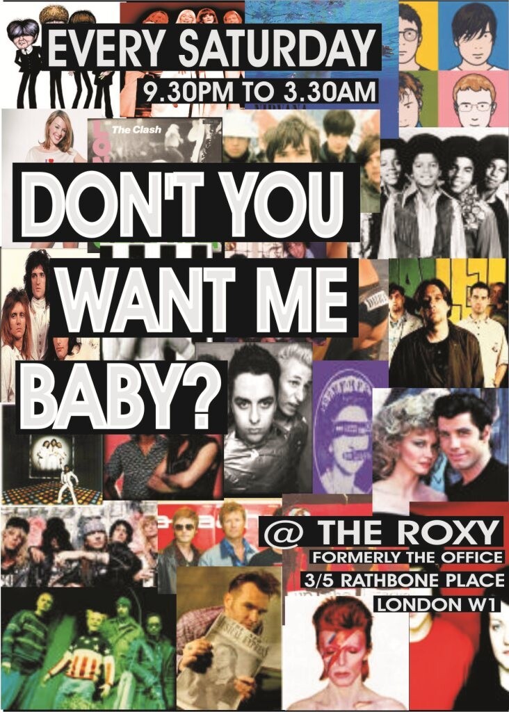 iflyer: don"t you want me baby? at the roxy