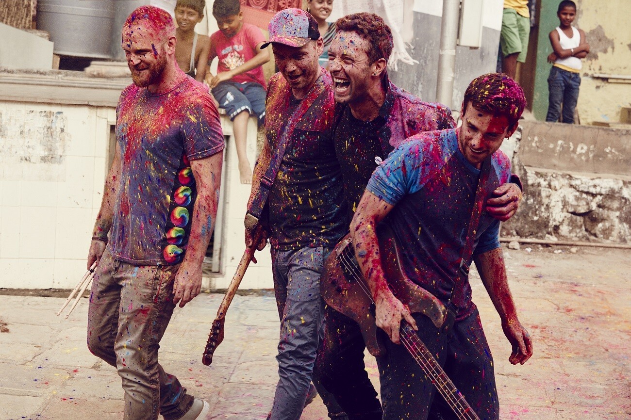 Coldplay コールドプレイ インフォ Band Iflyer