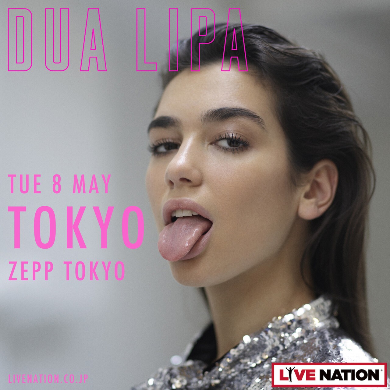 Iflyer Dua Lipa Japan Tour 18 At Zepp Tokyo Tokyo