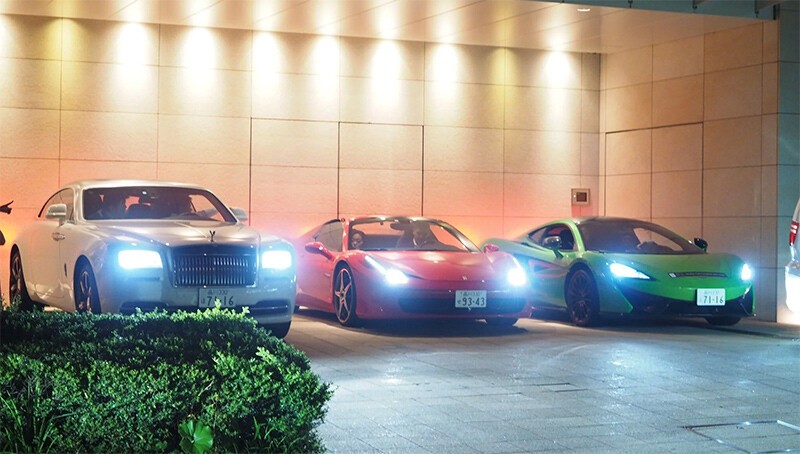 Iflyer Supercar Drive Networking Party At オークウッドプレミアムミッドタウン 六本木 Tokyo