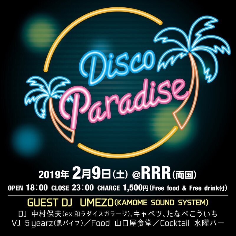 Iflyer Discoパラダイス Vol 13 両国楽園部屋 東京都