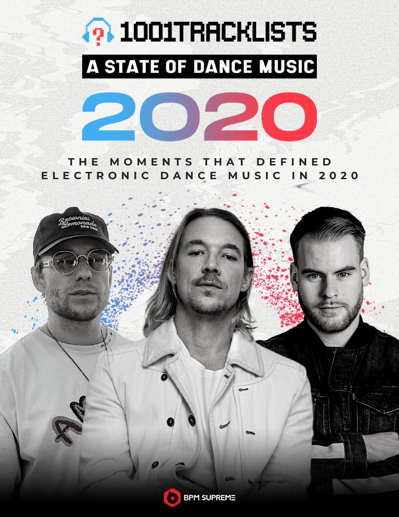 【1001Tracklists】2020年度のトップ・トラック、レーベル、トラックリストなどを集計したランキング “A STATE OF DANCE MUSIC 2020” 発表！