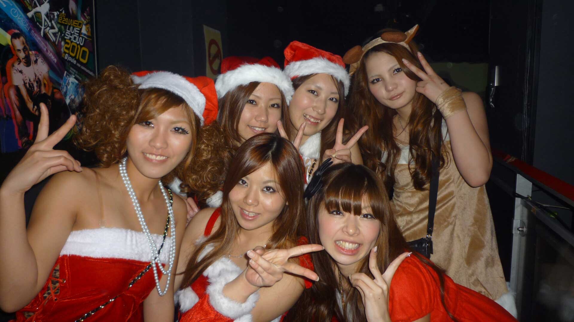 Iflyer サンタ女性特別割引 クリスマスオールジャンルパーティー Super Trax Club Joule 大阪府