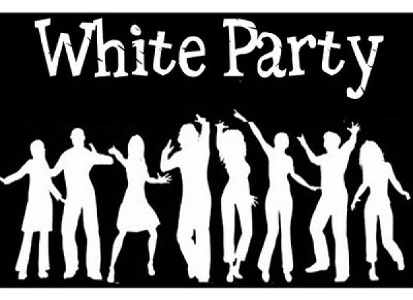 Вечеринка перевод. White Party логотип. White Party баннер. White Party надпись. White Party прикол.