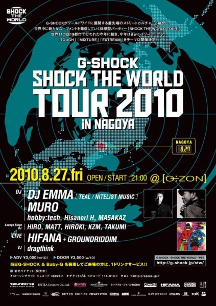 g shock shock the world