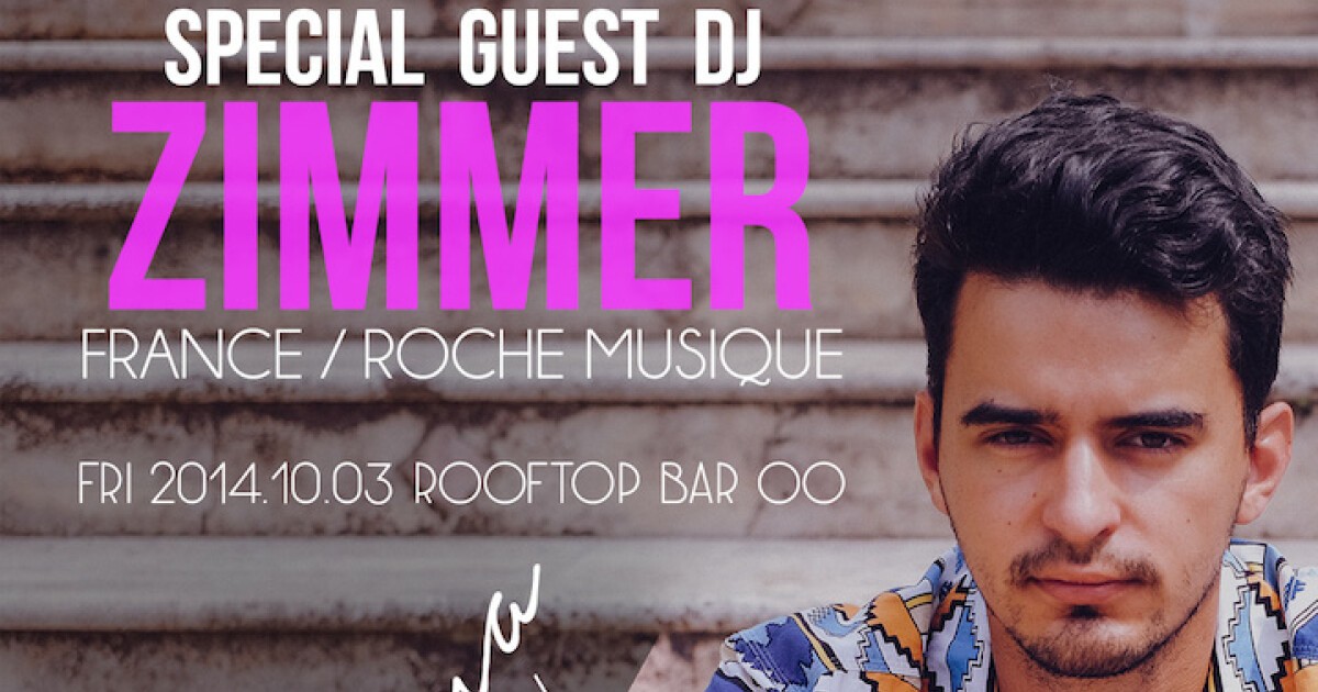 Iflyer Zimmer France 10 3 Fri Riviera Poolside Party Rooftop Bar Oo At Rooftop Bar Oo Osaka